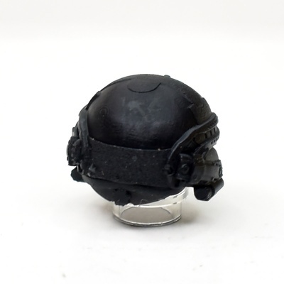 Helmet with headphones, black V3