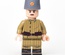 Papakha Fur Hat for Red Army General with Cockade 1940 for lego minifigures