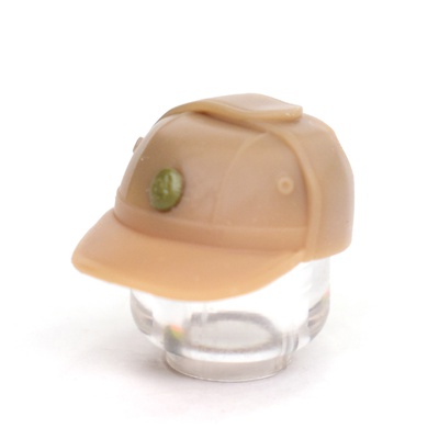 Soviet Army Officer summer cap Afghanka with field khaki cockade for LEGO figures