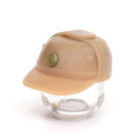 Soviet Army Officer summer cap Afghanka with field khaki cockade for LEGO figures