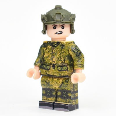 Russian soldier in 6Sh122 camouflage suit. (not LEGO)