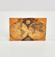 Tile 2x3 "Antique world map"