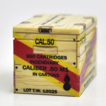 US Ammo crate cal.50 M1 incendiary