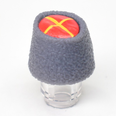 Papakha Fur Hat for Red Army General with Cockade 1940 for lego minifigures