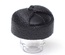 WWII Ushanka hat with red star for LEGO figures. Black