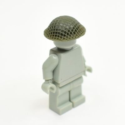 Brodie helmet with net for LEGO figures