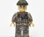 military knitted hat for lego figures dark-green