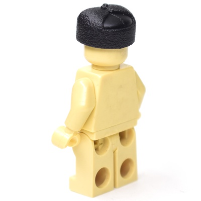 Russian Army RKKA RKKF Naval Ushanka  for LEGO figures. Black