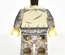 LEGO Soldier in G3 multicam uniform Tan V2. Legs and torso only, 3 sides printed arms