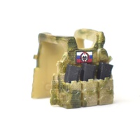 Plate carrier lbt 6094 with pouch moss with black magazines and patch V1