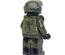 Russian soldier in summer uniform Digital Flora Camo, with helmet and vest. (not LEGO)