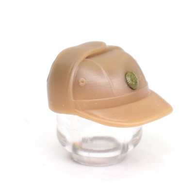 Soviet Army Officer summer cap Afghanka with field khaki cockade for LEGO figures