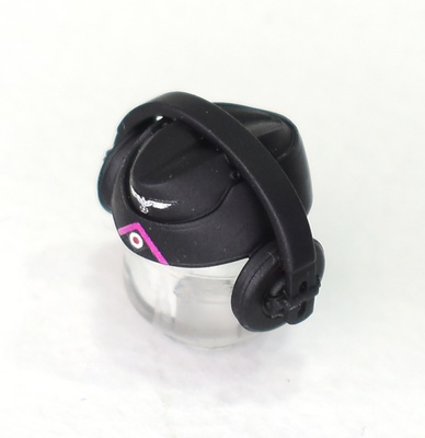 GERMAN WWII Side Cap. With headphones. For LEGO figures.
