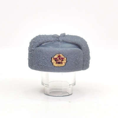 Cold war era Ushanka hat with USSR cockade