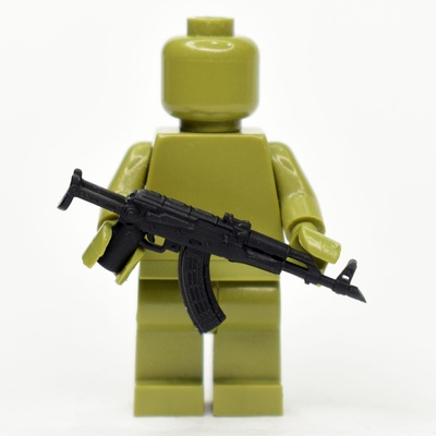 Automatic Rifle series M with unfolded stock for LEGO figures