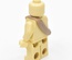 overcoat roll for lego figures. dark tan