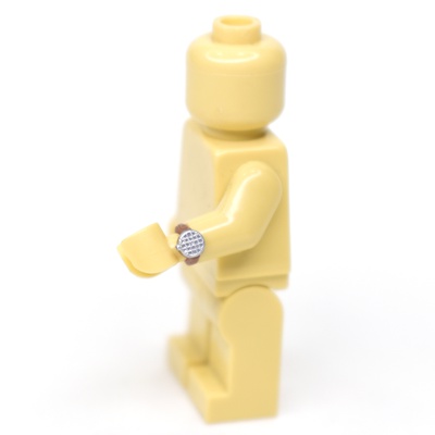 Trench watch with shrapnel guard WW1 period. For LEGO figures.