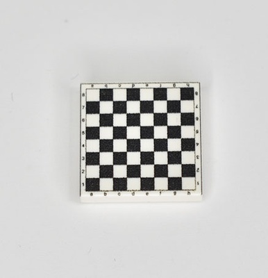 Tile 2x2 with Chess board print