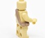 overcoat roll for lego figures. dark tan
