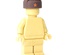 WWII Ushanka hat with red star for LEGO figures. Brown