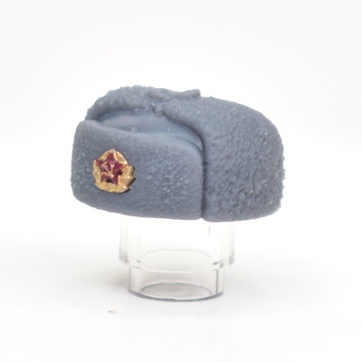 Cold war era Ushanka hat with USSR cockade