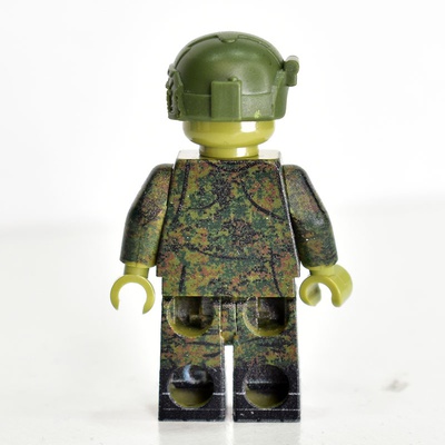 Russian soldier in summer uniform Digital Flora Camo