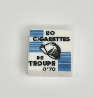 Tile 1 x 1 "De Troupe" cigarettes