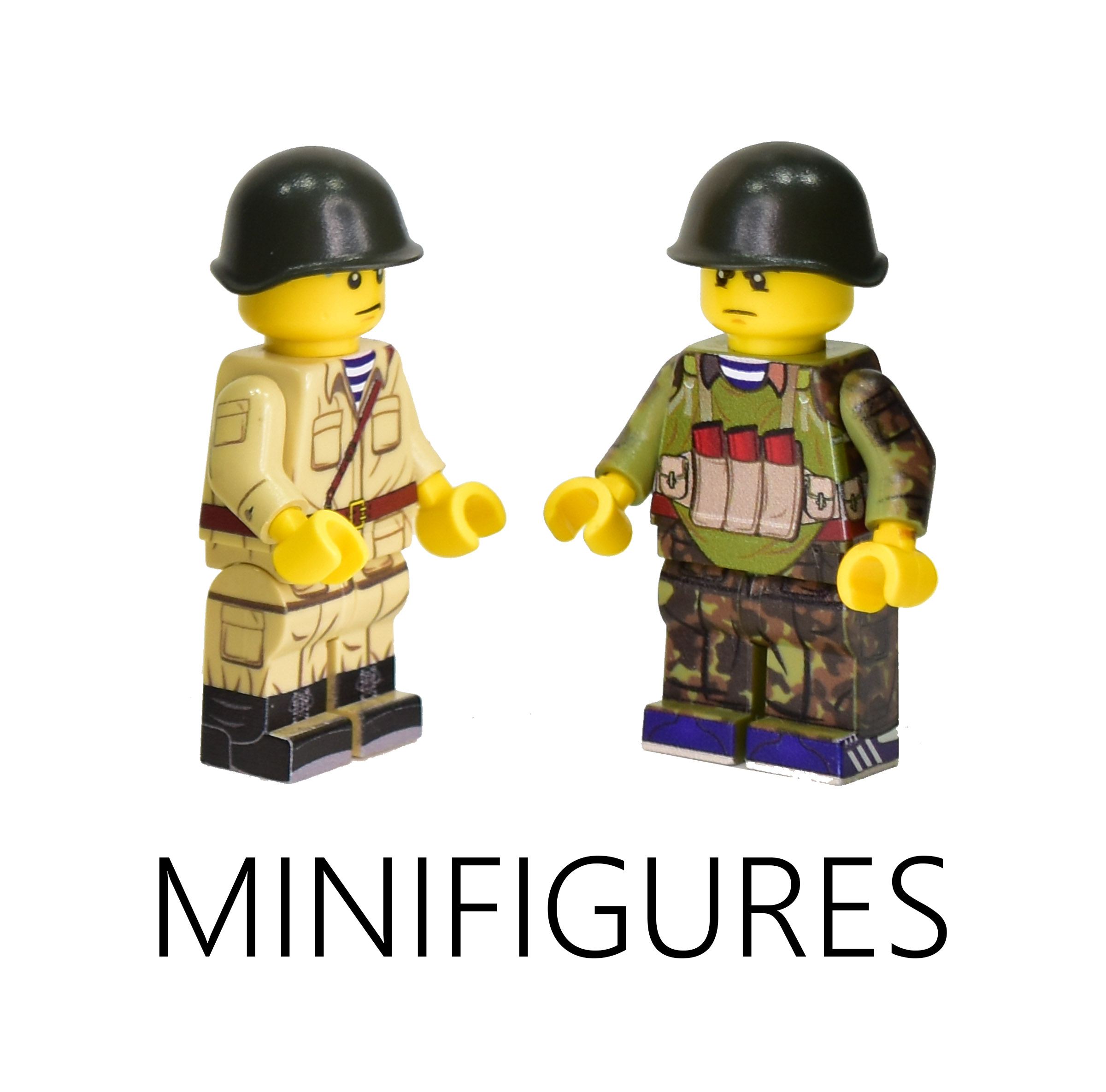 Custom printed LEGO Minifigures